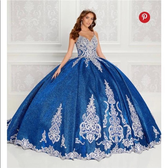 Dress she Never wore. It’s still in plastic and Box. The color is Ice Blue - Picture 1 of 6